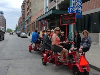 Seven Seat Bike Food Tour of the Historic Third Ward