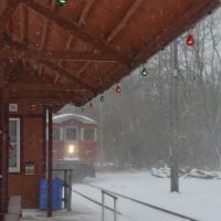 Christmas Train on the East Troy Railroad