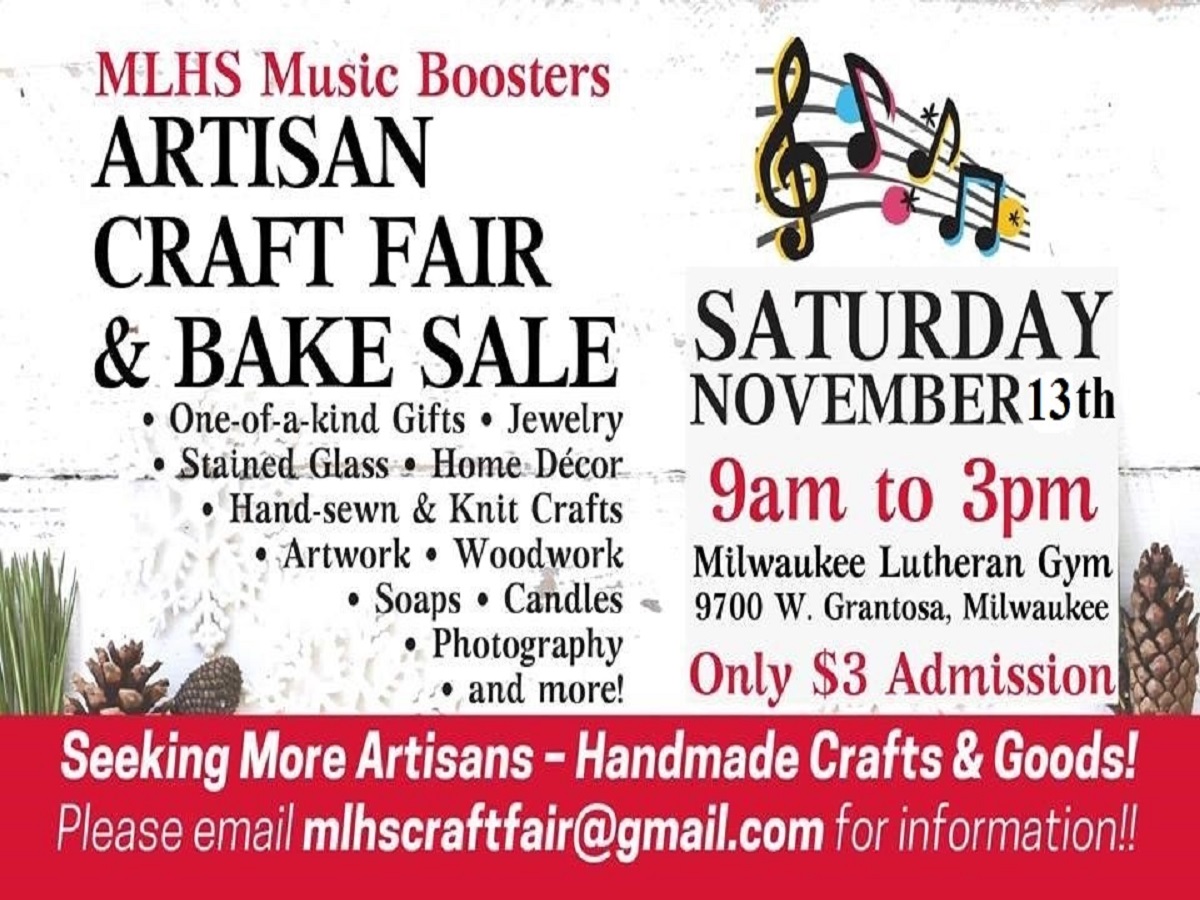 41st Annual MLHS Craft Fair & Bake Sale