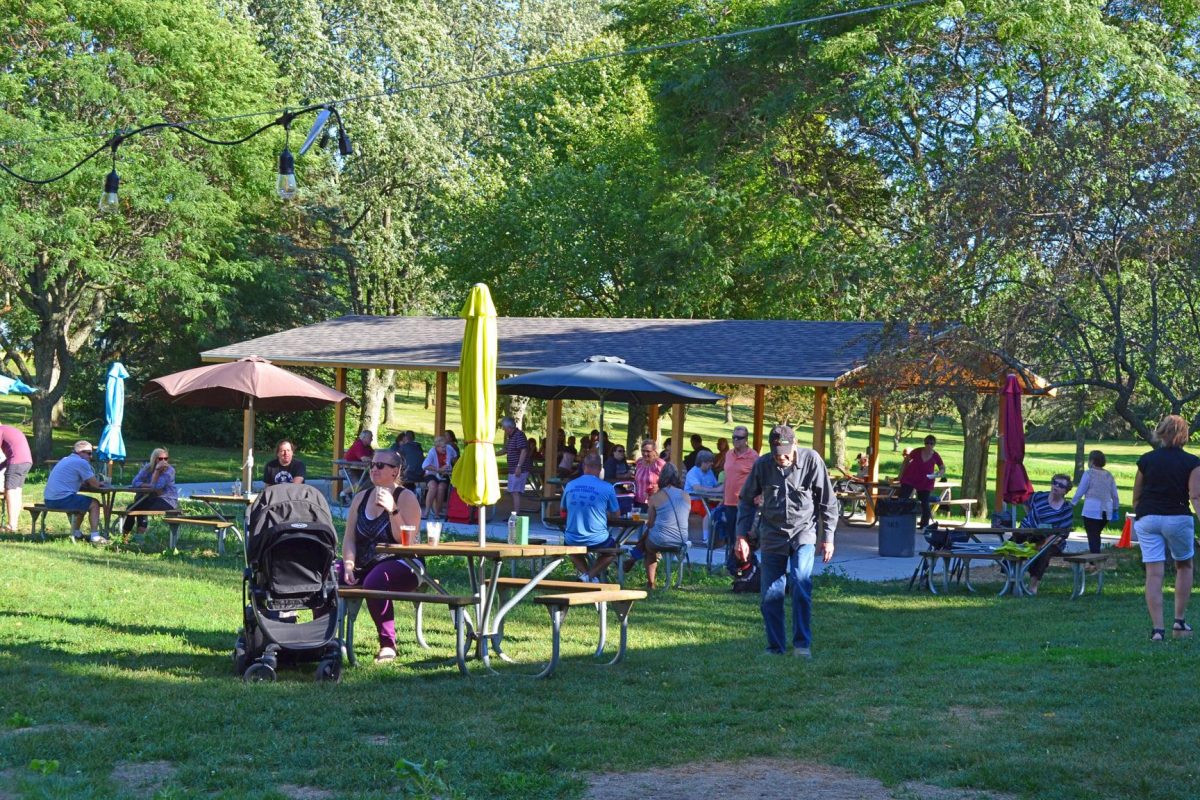 Depot Beer Garden Old Falls Village, Menomomonee Falls