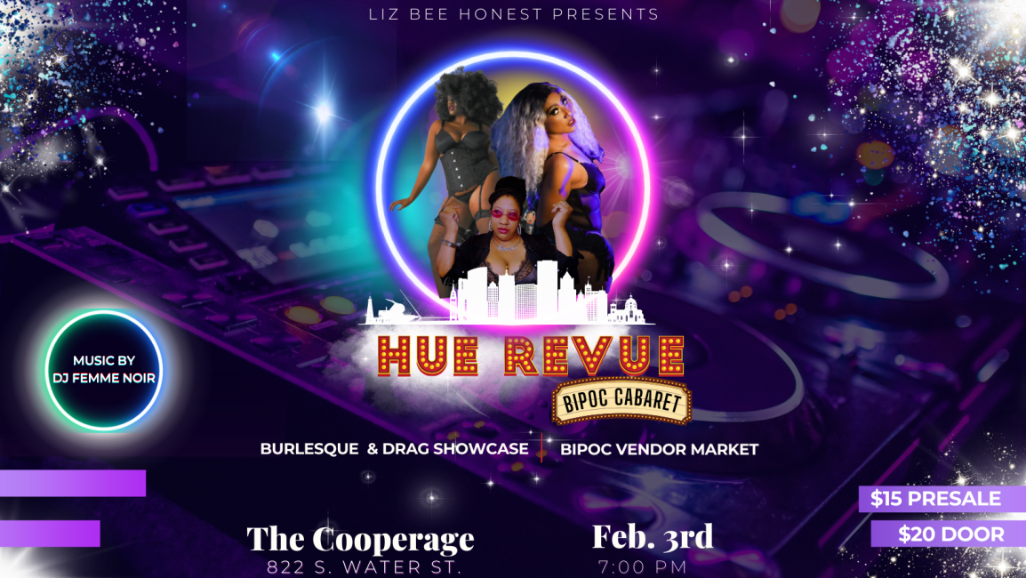 Hue Revue BIPOC Cabaret