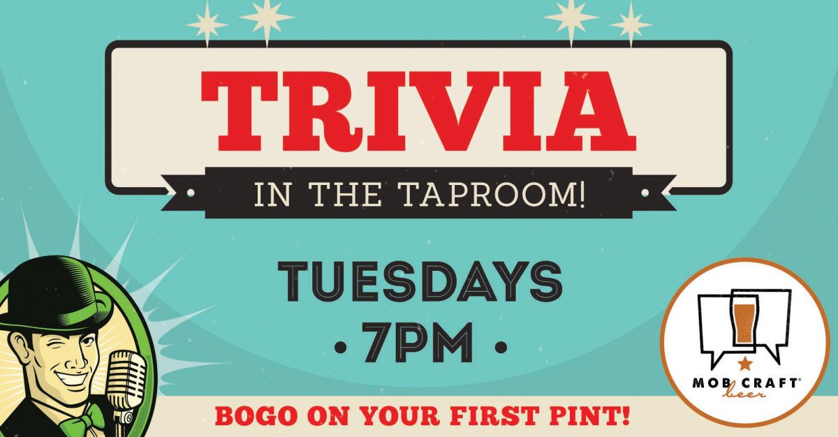 Trivia at MobCraft Beer