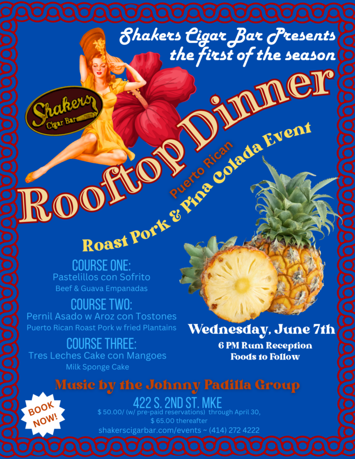 Puerto Rican Rooftop Roast Pork & Pina Colada Event
